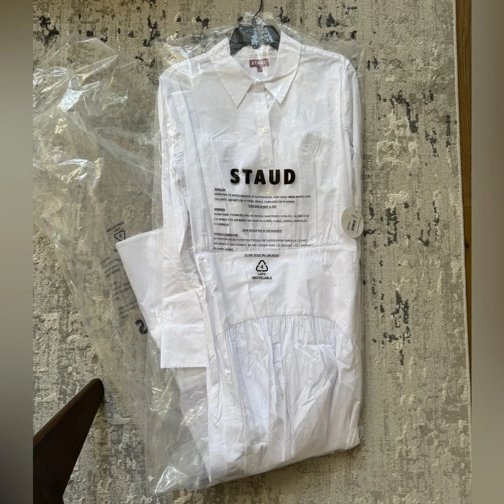 NWT Staud Rocco Dress 10 - Picture 3 of 8